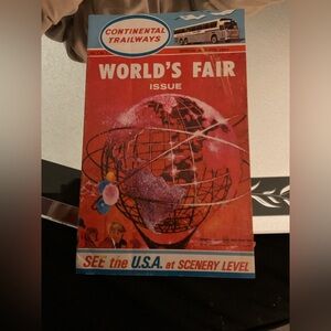 Continental Trailways Bus 1964 World's Fair Issue